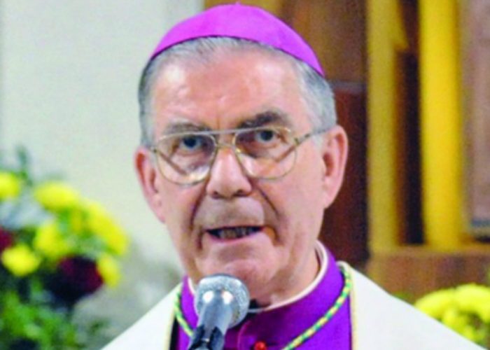 Monsignor Francesco Ravinale celebra il Precetto pasquale interforze