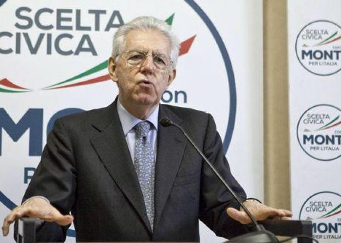 ##Monti boccia Pd-M5S: A Senato possibile convergenza su nome Pdl