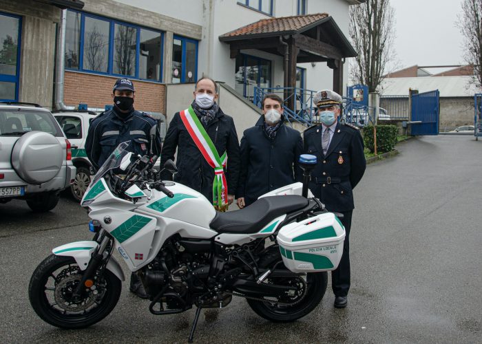 moto polizia municipale