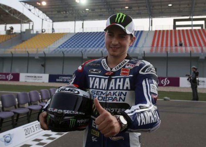 Motori/ MotoGp, Qatar: prime libere, comanda Lorenzo