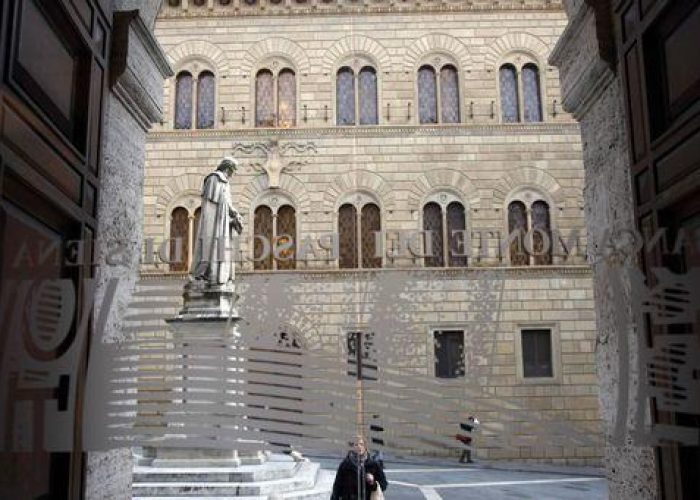 Mps/ GdF e pm senesi in sede centrale Banca d'Italia a Roma