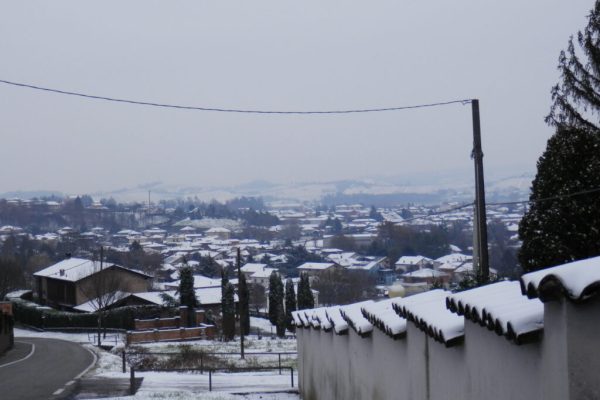 Nevicata su Nizza