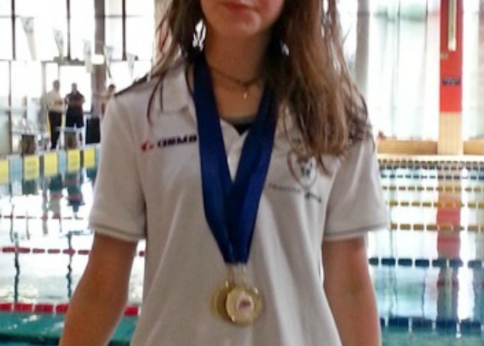 Nuoto: doppio oro per Federica Ferrazzo al "4° Trofeo Sisport  Torino"