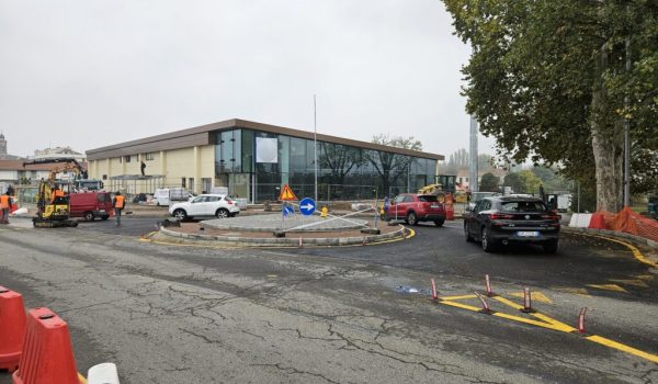 nuova rotonda corso Savona
