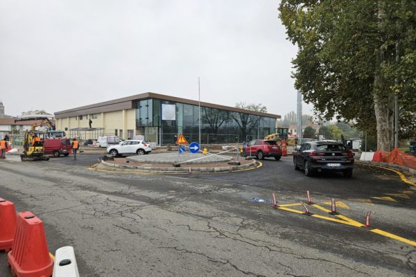 nuova rotonda corso Savona