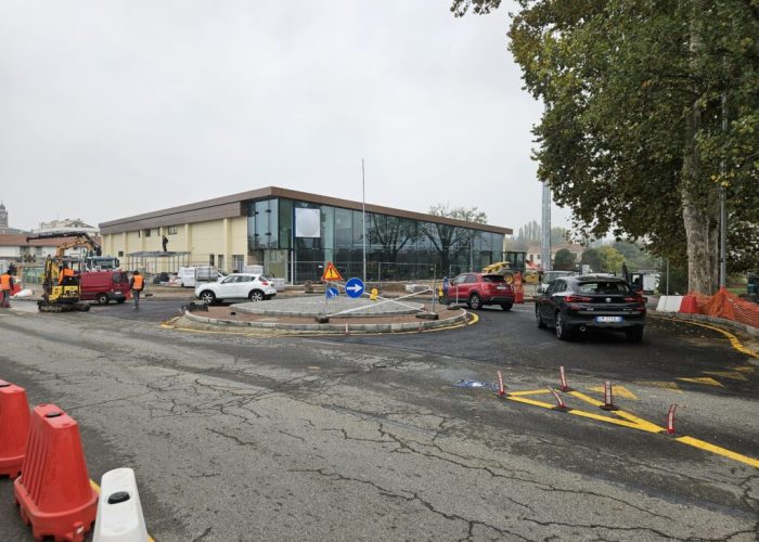 nuova rotonda corso Savona