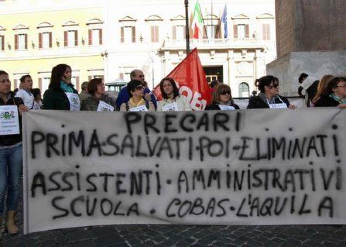 P.A./ Cgil: Esercito di 230 mila precari in scadenza