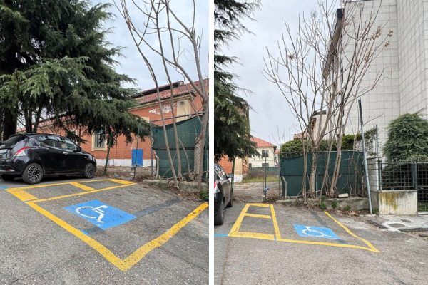 parcheggio disabili