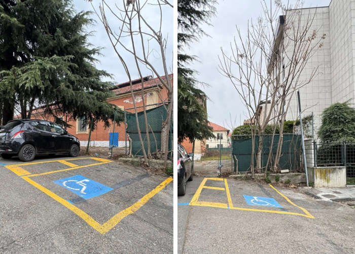 parcheggio disabili