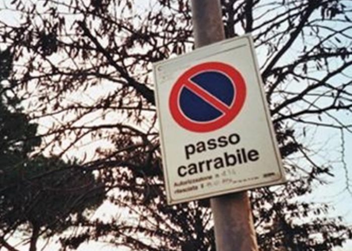 Passi carrai, la tassa scade il 28