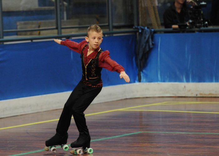Pattinaggio, festa in casa Blue RollerMatteo Penasso è campione italiano
