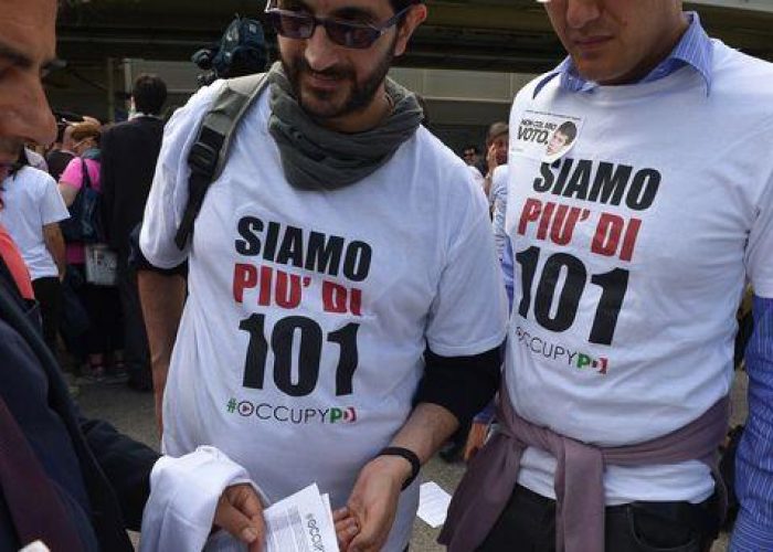 Pd/ 'OccupyPd' ottiene il palco: No riforme col centrodestra