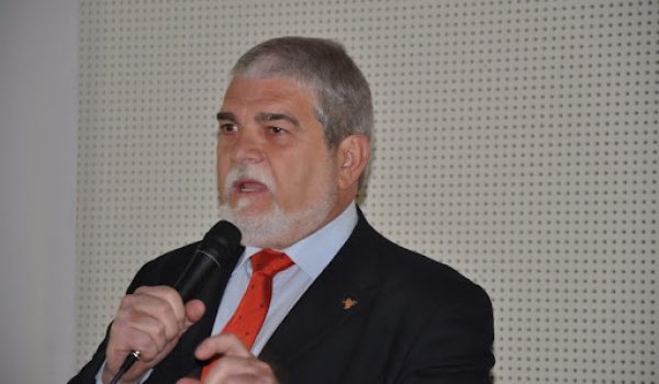 Convegno di Commemorazione del Prof. Renato Bordone ad Asti, sabato 7 maggio 2011. Nella foto: Dott. Pippo Sacco.