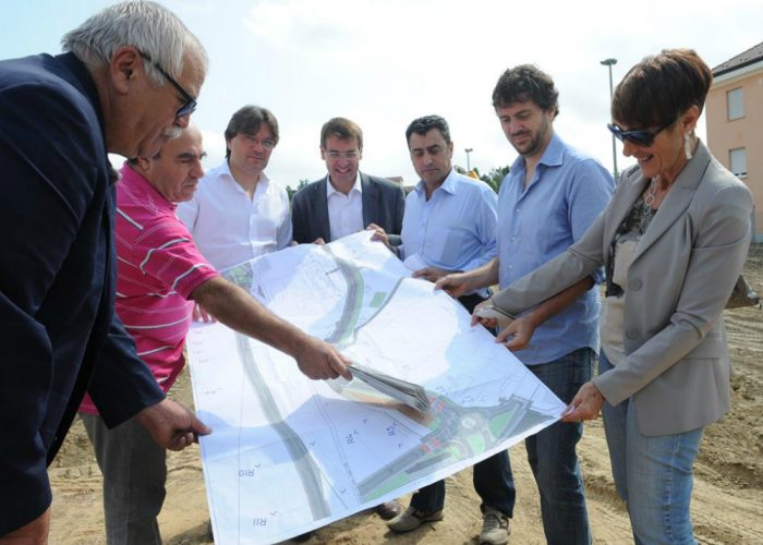 PISU: aperto il primo cantiereper la rotonda "Laverdina"