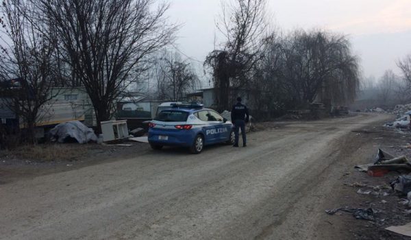 polizia campi nomadi asti