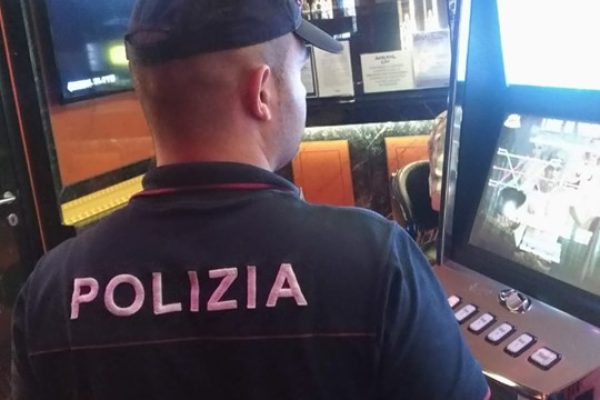 polizia controlli sale gioco