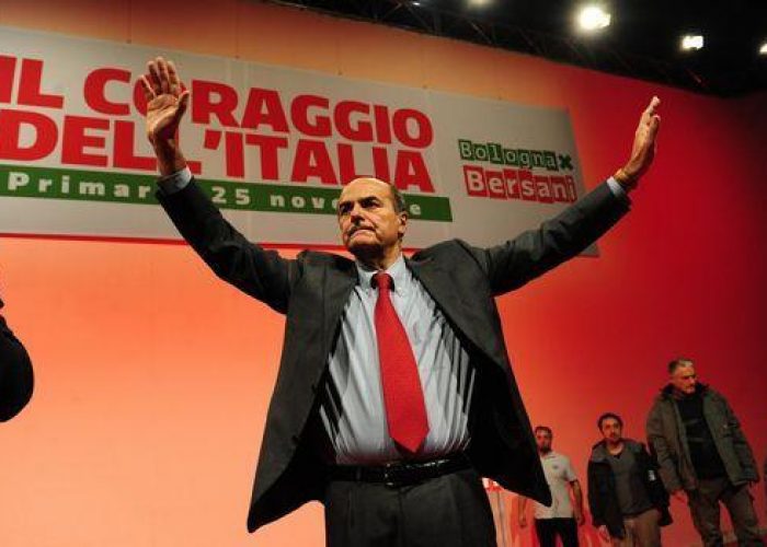 Primarie cs/ 1,5 mln già registrati, Bersani 'vede' traguardo