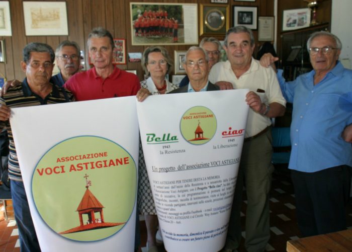 "Voci astigiane" parte col progetto Bella Ciao