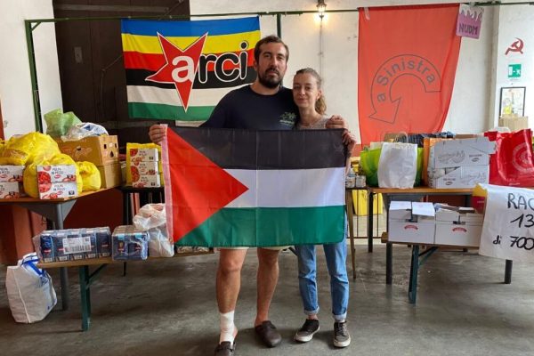raccolta per gaza