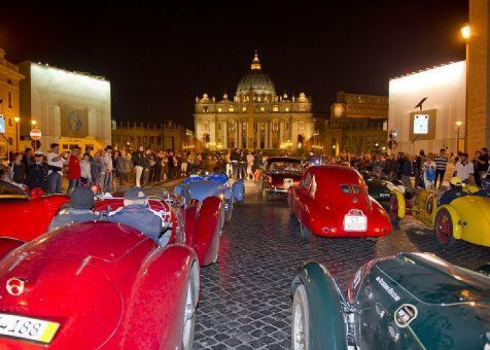 Roma, il 17 maggio la Mille Miglia torna nella Capitale