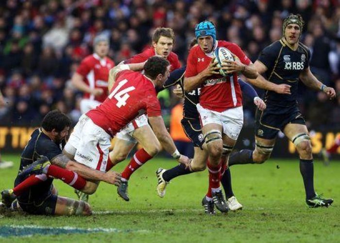 Rugby/ 6 Nazioni 2013: il Galles batte la Scozia e sogna