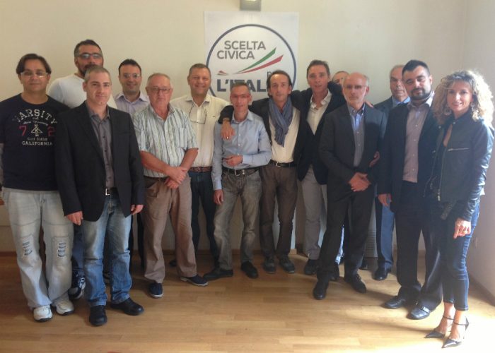 Scelta Civica, nuova associazionecon Padovani, Riccio sta fuori