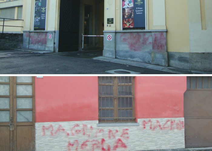 Scritte sul muro della GanciaChi è il writer misterioso?