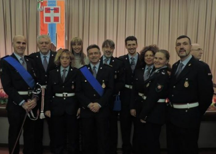 Sette agenti di Asti premiatialla festa regionale della municipale