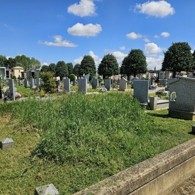 sezione III cimitero di Asti caso sflaci risultato