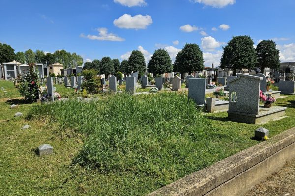 sezione III cimitero di Asti caso sflaci risultato