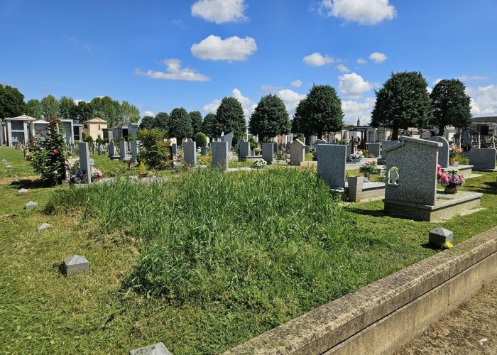 sezione III cimitero di Asti caso sflaci risultato