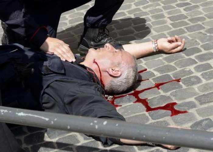Sparatoria P. Chigi/ La prima ricostruzione dell'attentato