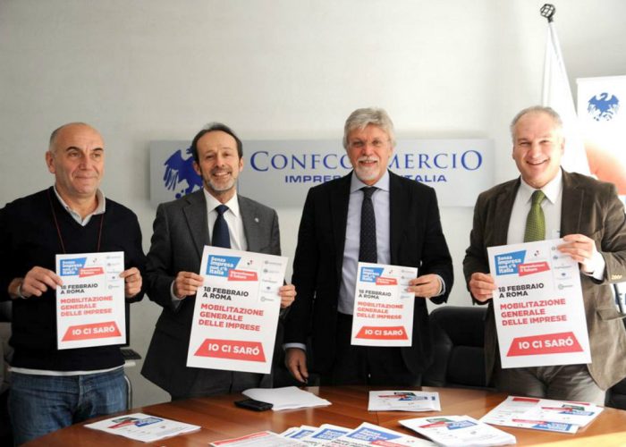 «Stop alla penalizzazione delle piccole imprese»Asti a Roma contro la pressione fiscale