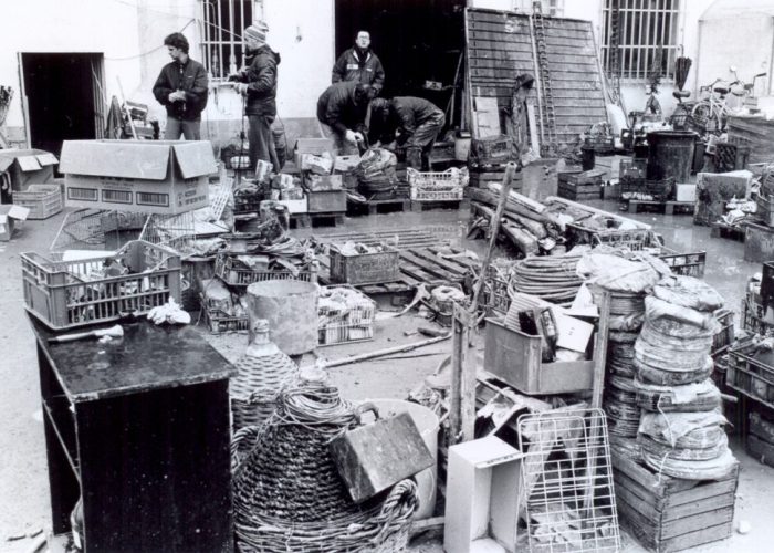 storico alluvione magazzino della FIME in via Trieste 19.11.1994