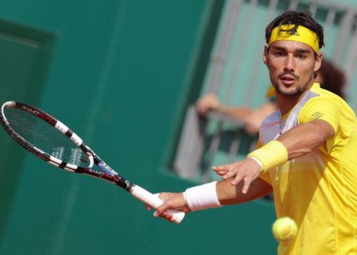 Tennis/ Atp Montecarlo: Fognini show, Berdych si arrende