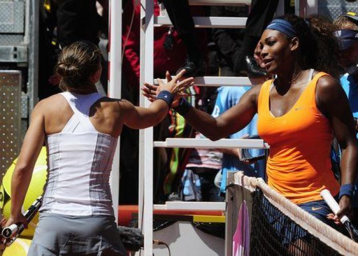 Tennis/ Wta Madrid: Errani s'inchina a Serena Williams