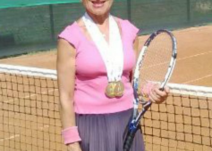 Tonina Giambelluca, la "World Lady" del nostro tennis