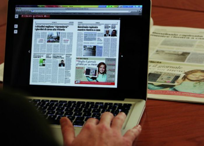 Ultimi giorni per sfogliare gratisLa Nuova Provincia con il digital paper