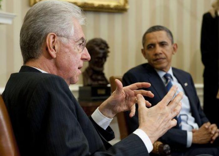 Usa 2012/ Monti scrive a Obama:Sono felice,fra noi amicizia forte