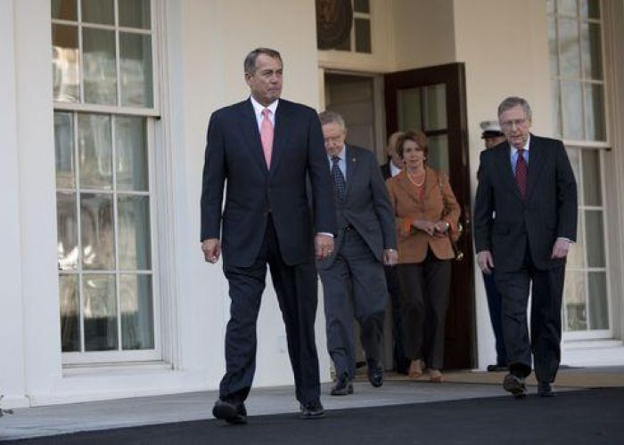 Usa/ Fiscal cliff, politici ottimisti dopo meeting a Casa Bianca