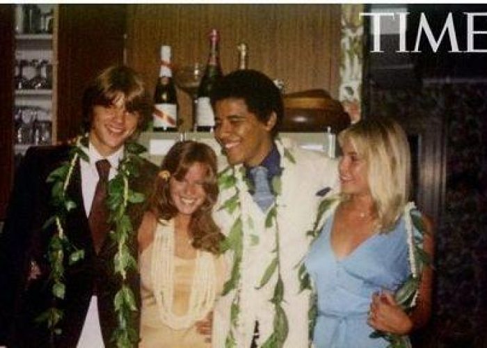 Usa/ Su Time foto di Obama 17enne, la sera del ballo studentesco