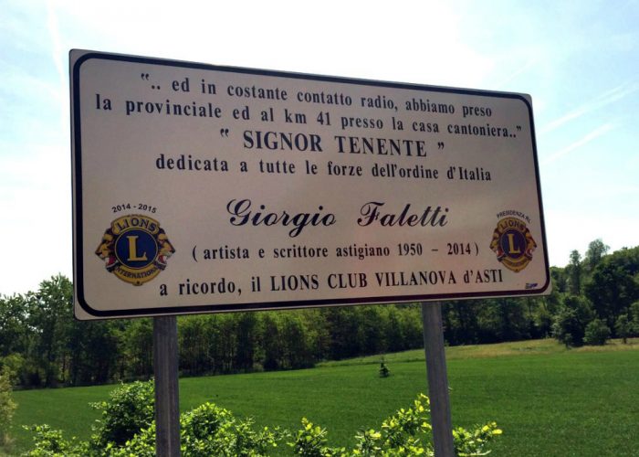 Villanova: il Lions ricordaFaletti e il suo km 41